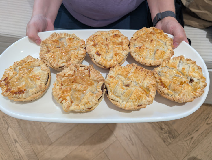 "Cooked Lamb Pies"